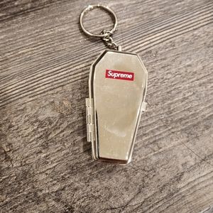 Supreme Coffin Keychain